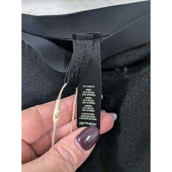 SKIMS Women's Size XS High Waisted Thong Onxy Black NWT - Picture 7 of 8